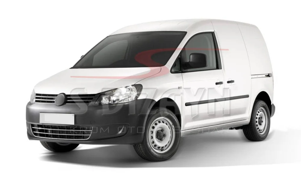Drs Tuning VW Caddy Krom Ön Tampon Çıtası Trendline 3 Prç 2010-2015