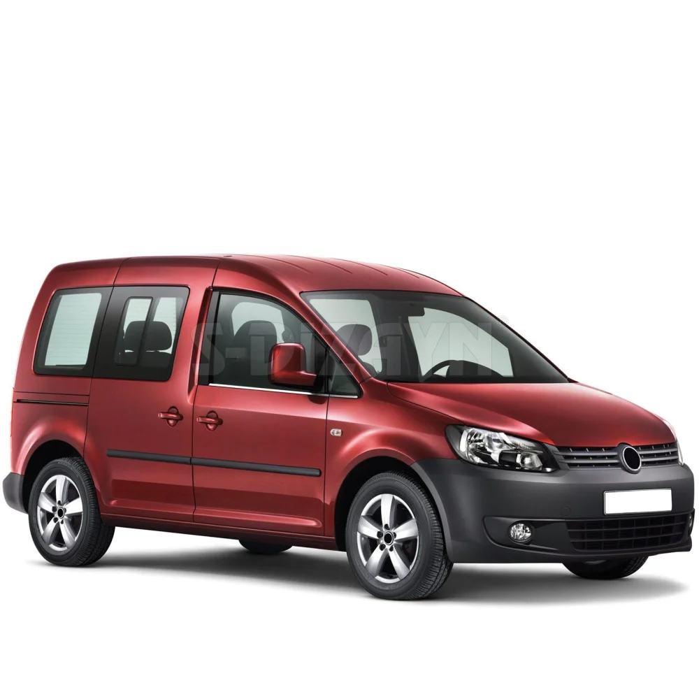 Volkswagen Caddy Uyumlu Krom Cam Çıtası 4 Parça 2004-2015