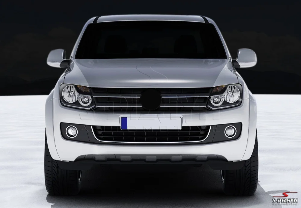 Drs Tuning VW Amarok Krom Ön Tampon Çıta U Parça 2010-2023