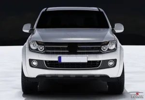 Drs Tuning Vw Amarok Krom Ön Tampon Çıta U Parça 2010-2023