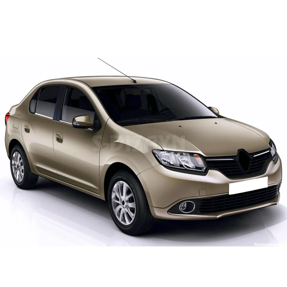 Drs Tuning Renault Symbol 3 Krom Cam Çıtası 4 Prç 2013-2017