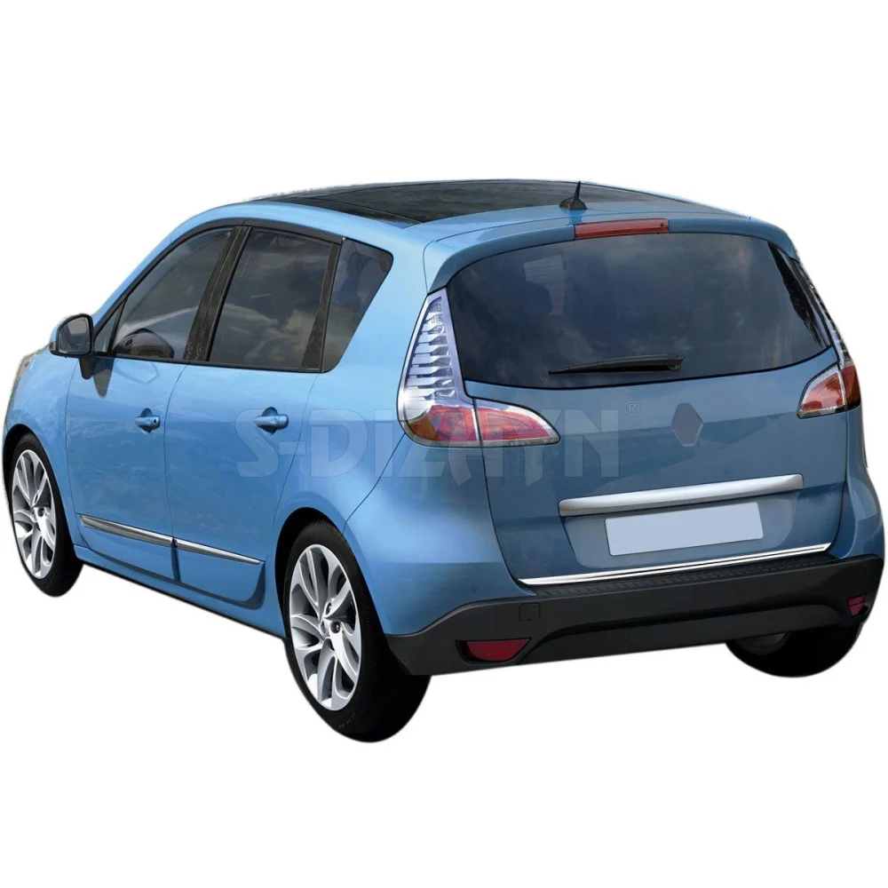 Drs Tuning Renault Scenic 3 Krom Bagaj Alt Çıtası 2010-2013