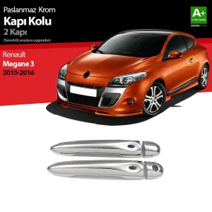 Drs Tuning Renault Megane 3 Krom Kapı Kolu 2 Kapı Sensörlü 2010-2016
