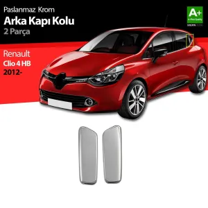 S-Dizayn Renault Clio 4 HB Krom Arka Kapı Kolu 2 Prç. 2012-2019Araca &Ouml;zel Krom Aksesuar&Uuml;r&uuml;n &Ouml;zellikleri:Krom &uuml;r&uuml;nler ara&ccedil; &