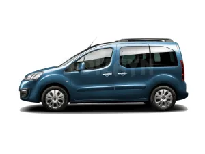 Peugeot Partner Uyumlu Tepee Krom Kapı Kolu 4 Kapı 2008-2018