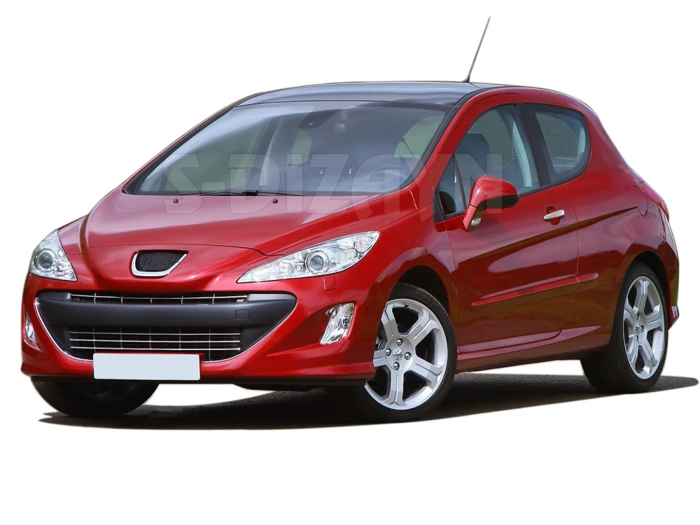 Peugeot 308 Uyumlu Krom Kapı Kolu 2 Kapı 2007-2013
