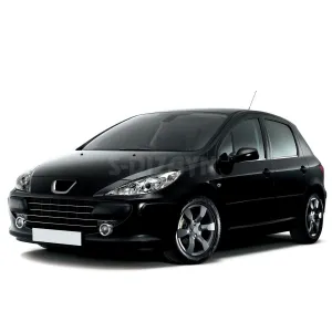 Peugeot 307 Krom Cam Çıtası 4 Prç 2001-2008