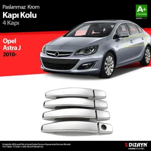 S-Dizayn Opel Astra J Krom Kapı Kolu 4 Kapı 2012-2022 A+KaliteAraca &Ouml;zel Krom Aksesuar&Uuml;r&uuml;n &Ouml;zellikleri:Krom &uuml;r&uuml;nler ara&ccedil; &u