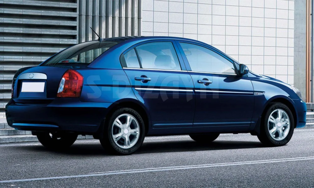 Drs Tuning Hyundai Accent Era Krom Cam Çıtası 4 Prç 2005-2011