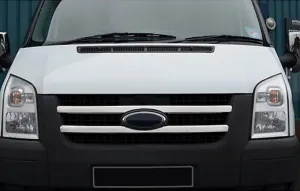 Ford Transit V347/V348 Uyumlu Krom Ön Panjur 2 Parça 2007-2014