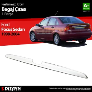 S-Dizayn Ford Focus 1 SD Krom Bagaj Çıtası 1998-2005Araca &Ouml;zel Krom Aksesuar&Uuml;r&uuml;n &Ouml;zellikleri:Krom &uuml;r&uuml;nler ara&ccedil; &uuml;zerind