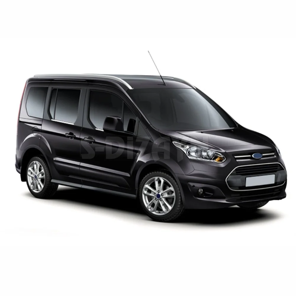 Ford Connect Uyumlu Krom Cam Çıtası 4 Parça. 2015 Üzeri