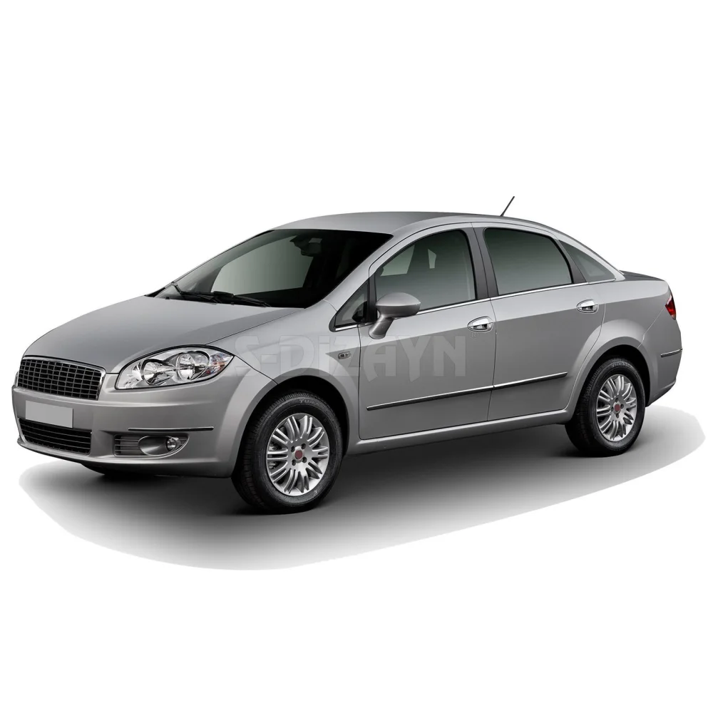Drs Tuning Fiat Linea Krom Cam Çıtası 8 Prç 2007-2018