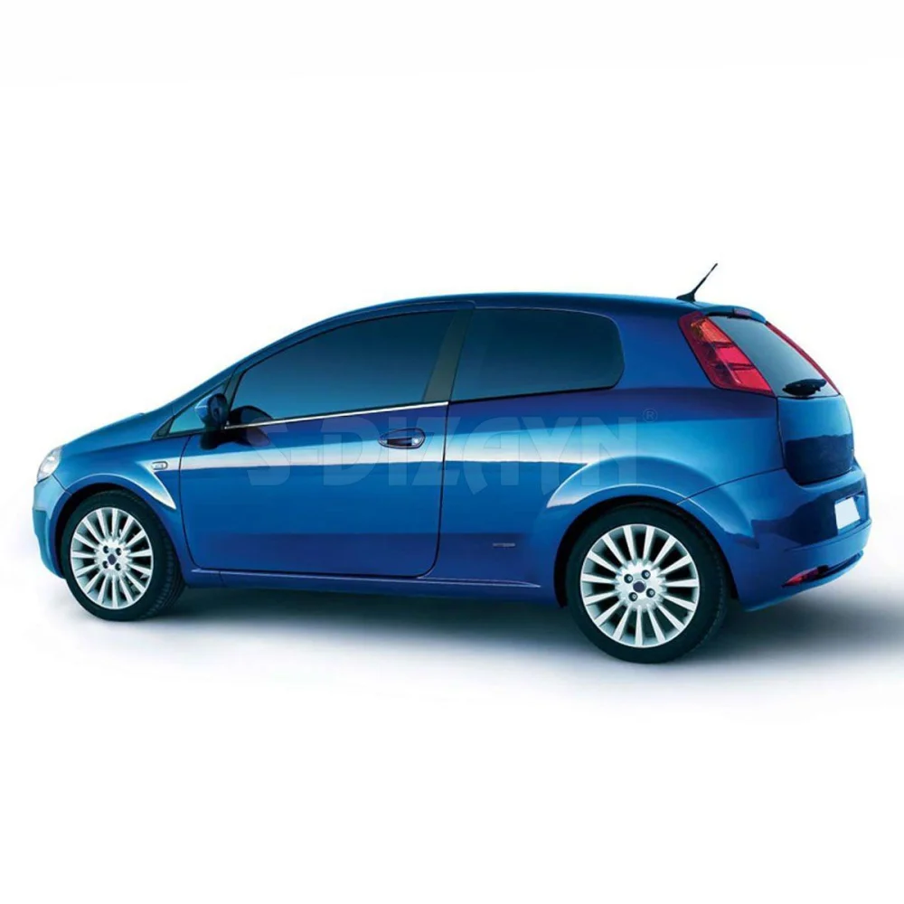 Drs Tuning Fiat Grande Punto Krom Cam Çıtası 2 Prç 2006-2018