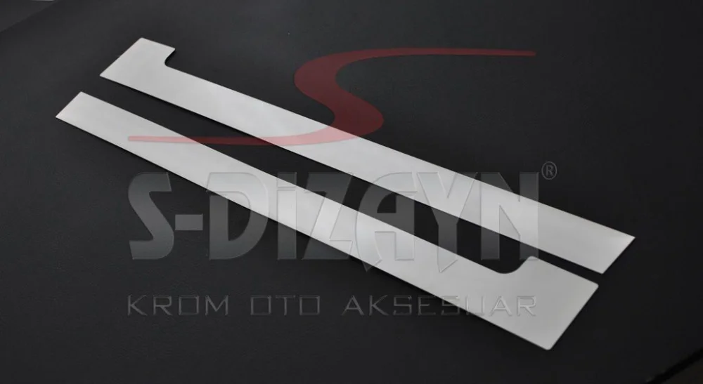 Drs Tuning Fiat Doblo Krom Sürgülü Kapı Çıtası 2 Prç 2010-2022