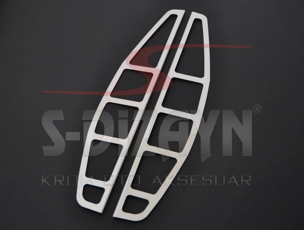 Drs Tuning Fiat Doblo Krom Stop Çerçevesi 2 Prç 2000-2006
