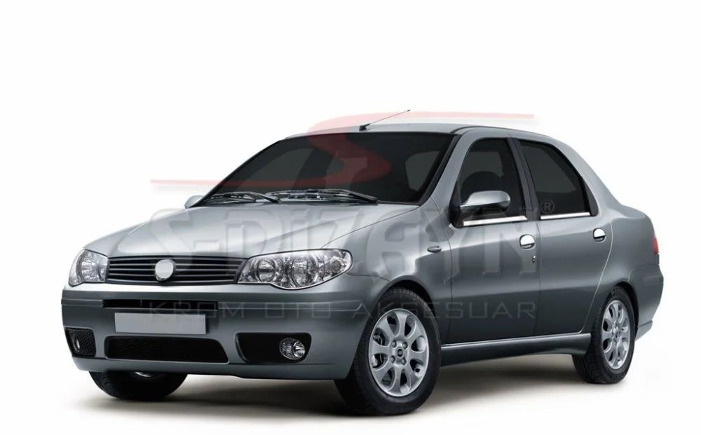 Drs Tuning Fiat Albea Krom Cam Çıtası 4 Prç 2002-2012