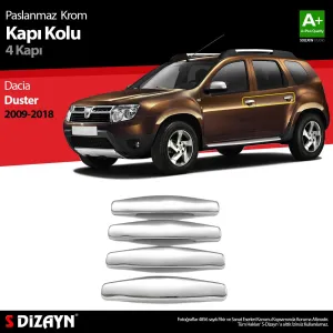 S-Dizayn Dacia Duster Krom Kapı Kolu 4 Kapı 2009-2018Araca &Ouml;zel Krom Aksesuar&Uuml;r&uuml;n &Ouml;zellikleri:Krom &uuml;r&uuml;nler ara&ccedil; &uuml;zerin