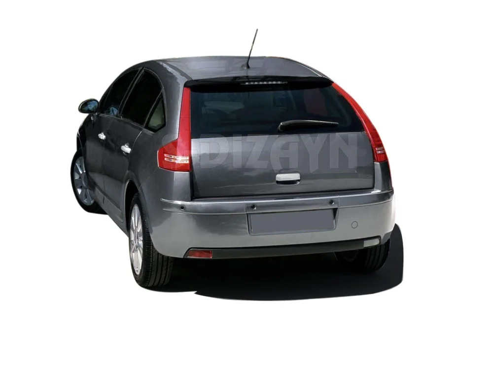 Citroen C4 Uyumlu Hatchback Krom Bagaj Açma 2005-2010