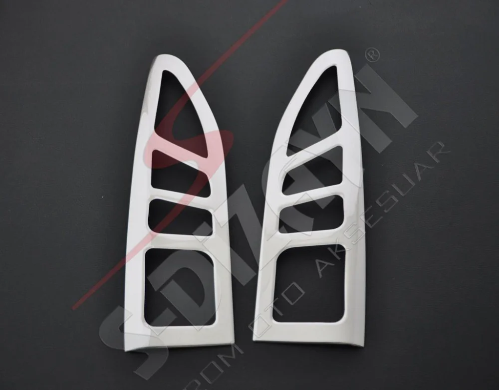 Citroen Berlingo Uyumlu Krom Stop Çerçevesi 2 Parça 2008-2011