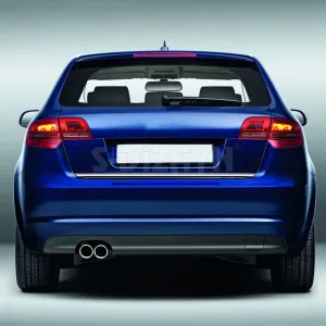 Audi A3 2003-2012 (8P) uyumlu Krom Bagaj Alt Çıtası 2004-2012 (4 Kapı) modelleri Oto Aksesuar Shop'de. Kaliteli malzeme, hızlı kargo ve güvenli alışverişle