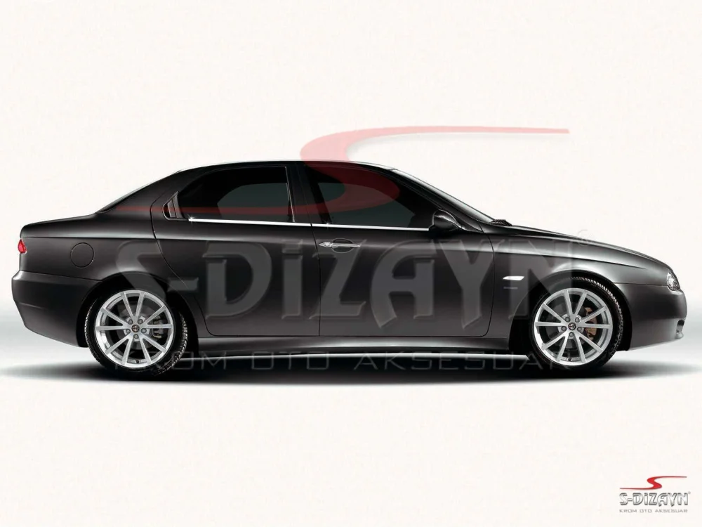 Drs Tuning Alfa Romeo 156 Krom Cam Çıtası 4 Prç 1997-2007