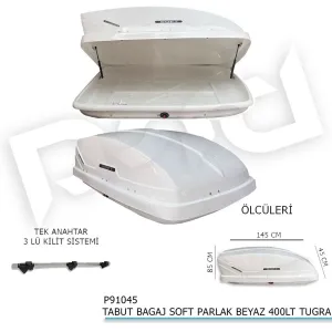 Puando uyumlu Tabut Port Bagaj Soft Beyaz 400LT Tuğra modelleri Oto Aksesuar Shop'de. Kaliteli malzeme, hızlı kargo ve güvenli alışverişle hemen inceleyin.
