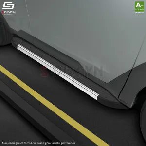 Land Rover Range Rover Sport 2 Skyline Krom Yan Basamak 193 Cm 2013-2022 A+ Kalite - Görsel 2