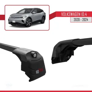 Volkswagen ID.4 2020 ve Sonrası ile uyumlu ACE-2 Ara Atkı Tavan Barı SİYAH thumb 4