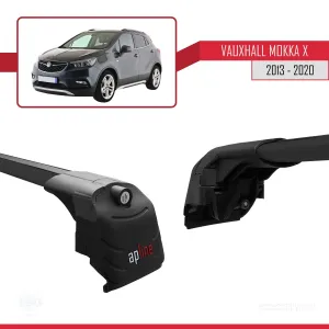 Vauxhall MOKKA X 2013-2020 Arası ile uyumlu ACE-2 Ara Atkı Tavan Barı SİYAH - Görsel 3