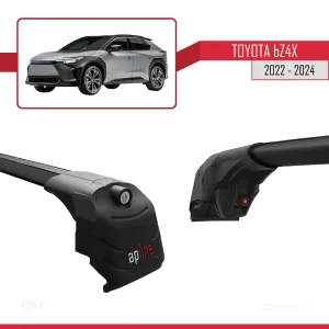 Toyota bZ4X (EA10) 2022 ve Sonrası ile uyumlu ACE-2 Ara Atkı Tavan Barı SİYAH thumb 4