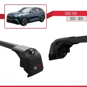 ve Sonrası ile uyumlu ACE-2 Ara Atkı Tavan Barı SİYAH - Görsel 4