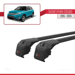 Suzuki Vitara / Escudo (LY) 2015 ve Sonrası ile uyumlu ACE-2 Ara Atkı Tavan Barı SİYAH thumb 3
