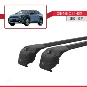 Subaru Solterra 2022 ve Sonrası ile uyumlu ACE-2 Ara Atkı Tavan Barı SİYAH - Görsel 3