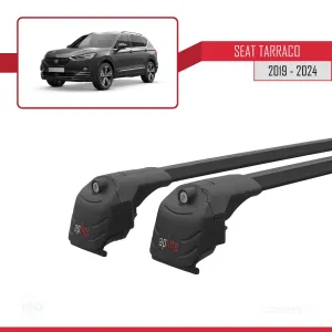Seat Tarraco 2019 ve Sonrası ile uyumlu ACE-2 Ara Atkı Tavan Barı SİYAH - Görsel 3