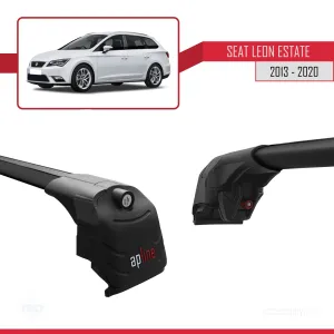 Seat Leon ST 2013-2020 Arası ile uyumlu ACE-2 Ara Atkı Tavan Barı SİYAH thumb 3