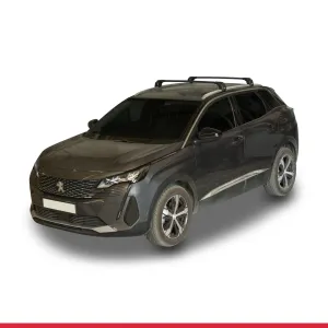 Peugeot 3008 2017-2020 Arası ile uyumlu ACE-2 Ara Atkı Tavan Barı SİYAH - Görsel 2