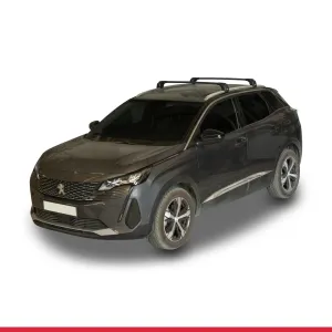 Peugeot 3008 2017-2020 Arası ile uyumlu ACE-2 Ara Atkı Tavan Barı SİYAH - Görsel 2