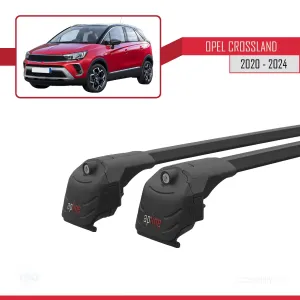 Opel CROSSLAND 2020 ve Sonrası ile uyumlu ACE-2 Ara Atkı Tavan Barı SİYAH - Görsel 3