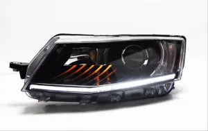 Skoda OCTAVIA 2013-2017 (5E) İÇİN STYLE LED FAR (HALOJEN FARLI MODELLER İÇİN) thumb 2