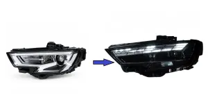 Audi A3 2016-2020 (8V) FACELIFT LED FAR (XENON FAR UYUMLU) thumb 2