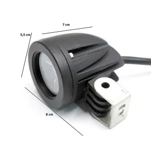 Led Sis Lambası 8000K Adet/ 10-32V / 5.5Cm /Lass226 - Görsel 2
