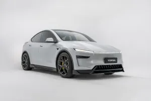 Tesla Model Y Juniper 2025 Sonrası YOFER BODY KIT (PIANO BLACK) - Görsel 3