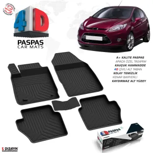 Drs Tuning Ford Fiesta 4D Havuzlu Paspas 2009-2015 A+Kalite