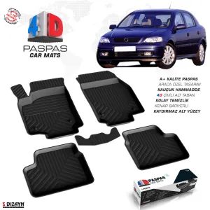 Drs Tuning Opel Astra G 4D Havuzlu Paspas 2000-2004 A+Kalite