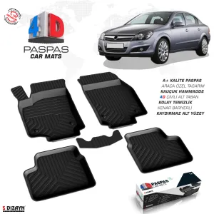Drs Tuning Opel Astra H Sd 4D Havuzlu Paspas 2004 Ve Üzeri A+Kalite