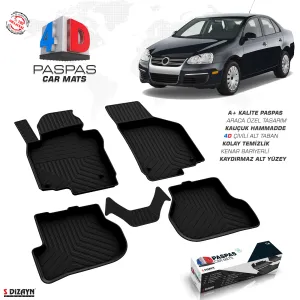 Drs Tuning Vw Jetta 4D Havuzlu Paspas 2005-2010 A+Kalite