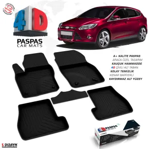 Drs Tuning Ford Focus 3 Hb 4D Havuzlu Paspas 2011-2014 A+Kalite