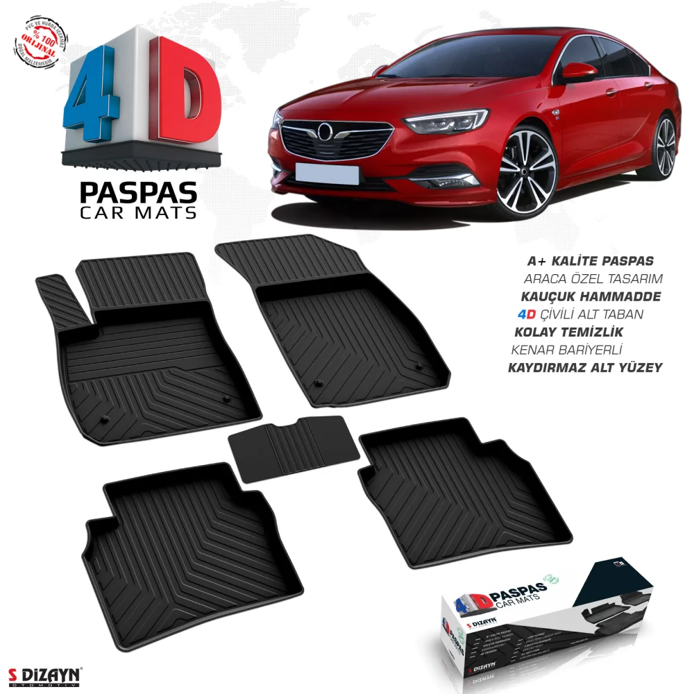 Drs Tuning Opel Insignia 4D Havuzlu Paspas 2017-2022 A+Kalite