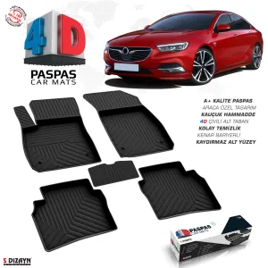 Drs Tuning Opel Insignia 4D Havuzlu Paspas 2017-2022 A+Kalite
